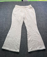 Wild Fable Oatmeal Heather Flare Leg Fleece Sweatpants‎ Pockets Athleisure Small Photo 0