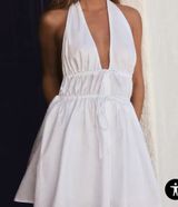 White Halter Dress/Romper Photo 0