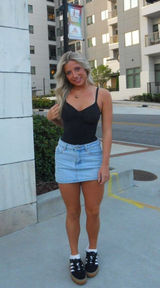 Edikted Skirt Denim Photo 0