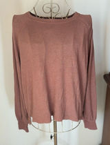 Abercrombie & Fitch Soft Cozy Brushed Fleece Long Sleeve Top S Photo 0