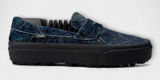 Vans Style 53 Velvet Paisley Blue Slip On Creeper Womens 8 Mens 6.5 NWOB Photo 0