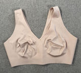 VANITY FAIR 72037 Women's XL Nude Beyond Comfort Wirefree Pullover Bralette Bra Photo 0