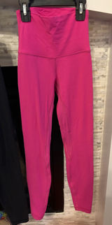 Lulu lemon align high rise pant 28” sonic pink size 0 Photo 0