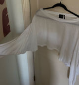 Urban Outfitters Top Long Sleeve Cropped Photo 0