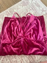 Deep Pink Mini Dress Photo 0