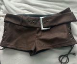 Micro shorts Brown Size L Photo 0