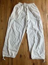 White linen cargo pants Photo 0