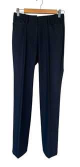 Jil Sander Black Wool Blend Dress Pants Trousers Womens 32 Preppy Corpcore Work Photo 0