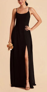 NWT Birdy Grey Amy Chiffon Dress Black Size, XS Photo 0