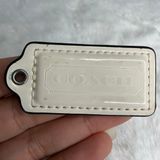 2" COACH Fob Bag Charm Hang tag Hangtag Photo 0