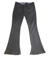 Paige Lou Lou Jeans Size 30 Low Rise Dark Wash Flare Y2K Stretch Denim Photo 0