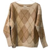 NEW Maurices Sweater Women Size Small Brown Super‎ Soft Plush Knit Long Sleeve Photo 0