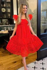 Vestique Red Dress Photo 0