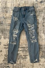 American Eagle Outfitters Jeans Mom Stretch High-Rise Photo 0