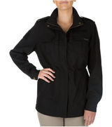 5.11 Tactical Women's Utility Jacket in Black‎ with satin lining XS Photo 0