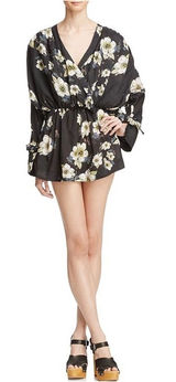 Free People Tuscan Dreams Floral Mini Dress & Tunic Photo 0