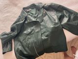 Green leather Peppermayo Jacket Photo 0
