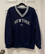 Navy Sweatshirt Blue Size L Photo 0