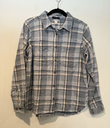 LL Bean Flannel Shirt Women Small Button Up Tartan Plaid 100% Cotton Lumberjack Photo 0