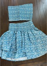 two piece set Blue Photo 0