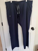 FIGS Technical Collection Women’s XXL Tall Navy Cargo Scrub Pants Photo 0