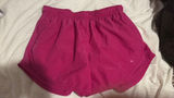 Nike Women’s Pink Shorts Running Dri-Fit Photo 0