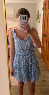 Love Shack Fancy Blue Dress Photo 0