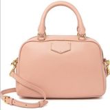 Marc Jacobs Voyager Leather Mini Satchel, Luxury Italian Leather, Pink, NWT Photo 0