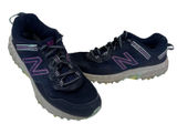 New Balance 410v6 Trail Running Shoes Women 8 Navy‎ Hiking WT410SN6 All Terrain Photo 0