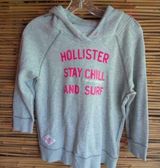 Hollister S Surf Pink Gray Hoodie Top Photo 0
