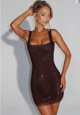 Babyboo Dress Mini plum brown Photo 0
