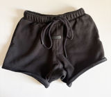 Fear of God Essentials Womens Black Fleece Streetwear Sweat Shorts Size XXS Photo 0