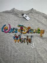 Walt Disney World Womens Grey Gray XS Short Sleeve Shirt Princess Letters NEW Photo 0