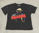 Post Malone Posty Co Shirt Women XXL Black Cowboy Graphic Short‎ Sleeve Photo 0