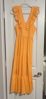 Francesca's Dress Orange Photo 0