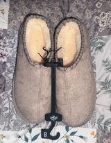 Pawz brown suede moccasin slippers #slippers #cozy Photo 0