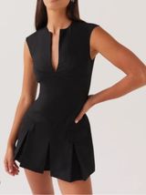 Peppermayo NEW Cassia Mini Dress in Black Photo 0