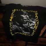 Tupac T Shirt Black Photo 0