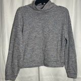 Madewell Women's Rainbow Rib Long Sleeve Textured Turtleneck Mockneck Top Size M Photo 0