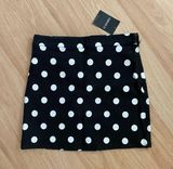 Denim Polka Dot Miniskirt Photo 0
