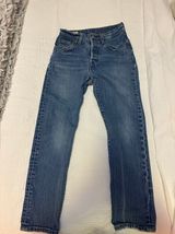 Levi’s Dark Wash 501 Jeans Photo 0