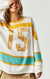 Free People We The Free Sports Tee Ivory Photo 0