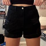 High-rise Mom Shorts Photo 0