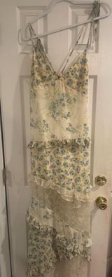 Forever 21 Mesh Floral Dress Photo 0
