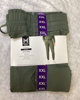 Member's Mark Womens Travel Jogger Olive Green XXL 20 Relaxed Fit Stretch Pants. Photo 0