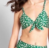 ModCloth Alyssa Bikini Top Green Floral Photo 0
