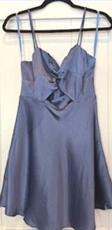 Selfie Leslie Mini Dress‎ Midnight Blue Sleeveless Party Cocktail Womens Photo 0