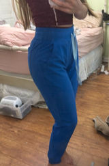 FIGS Women’s Royal Blue Joggers Photo 0