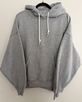 Free People FP Movement Final Call Logo Embroidered Hoodie Heather Grey Small Photo 0