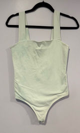 Abercrombie‎ and fitch white square neck tank bodysuit Photo 0